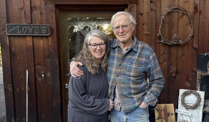 Maxine Nell with her father, Ron Lowe